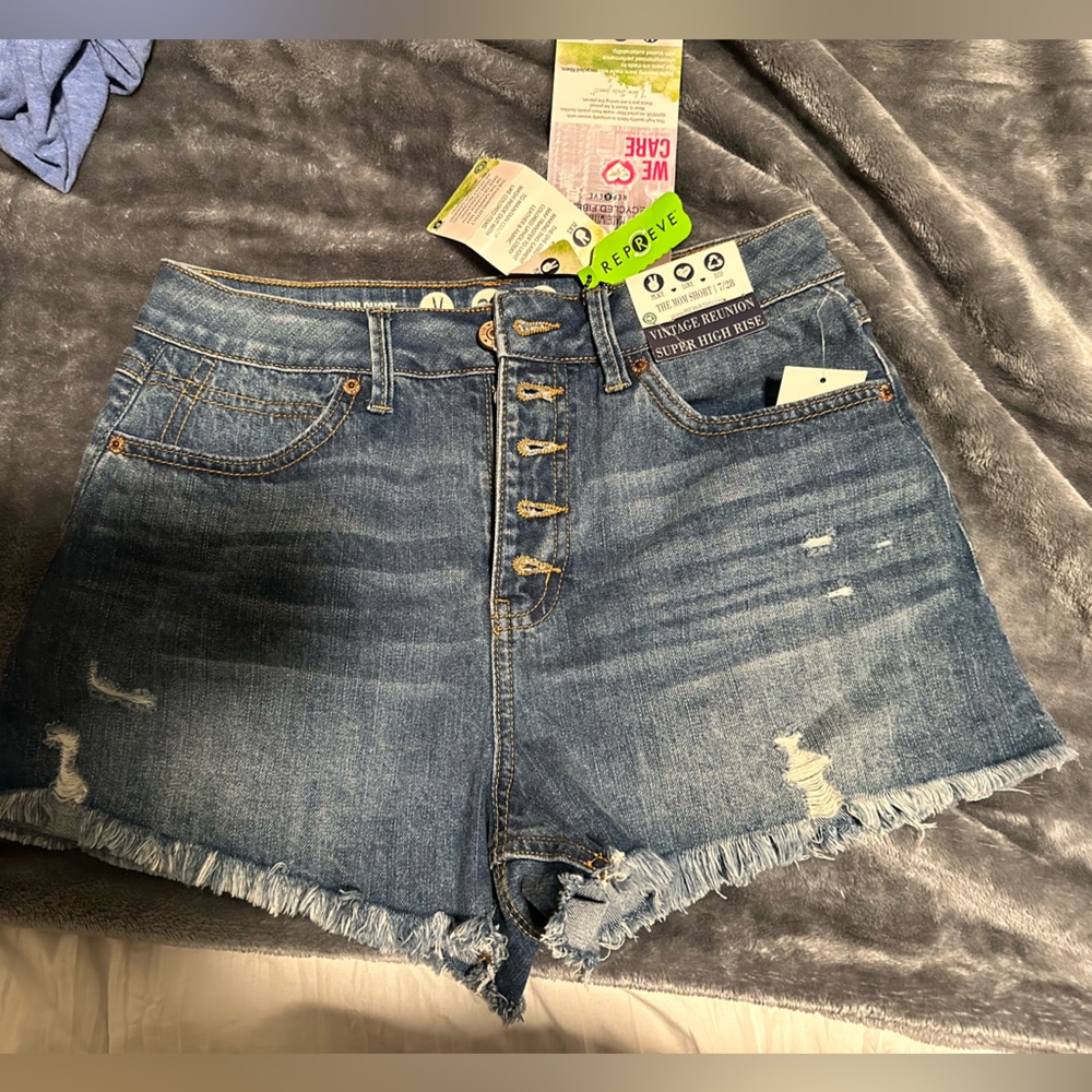High Waisted Mom Shorts